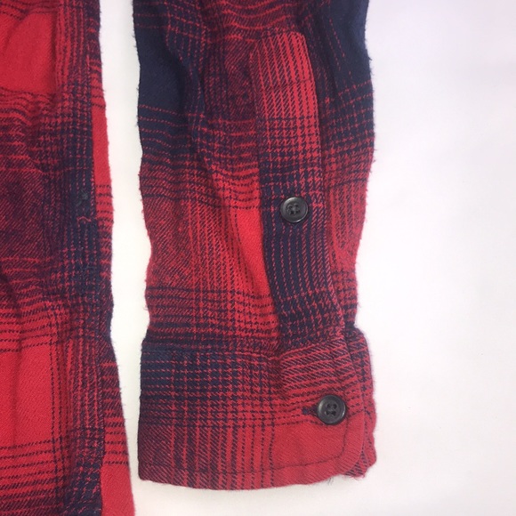 Madewell Classic Flannel Shirt Sz: S - Picture 5 of 11